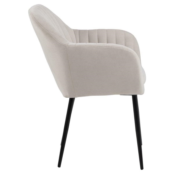 Krzesło Emilia beżowe paski - ACTONA